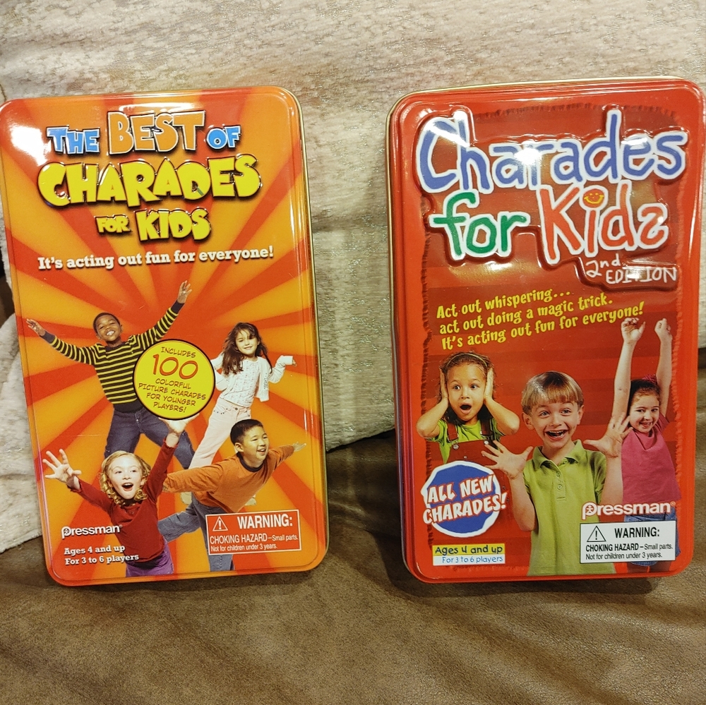 2 PRESSMAN CHARADES FOR KIDS GAMES